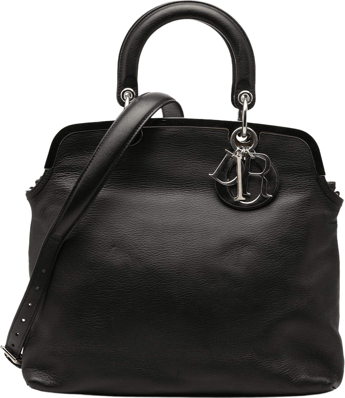 Dior Calfskin Granville Tote, från Luxclusif, i färgen black.