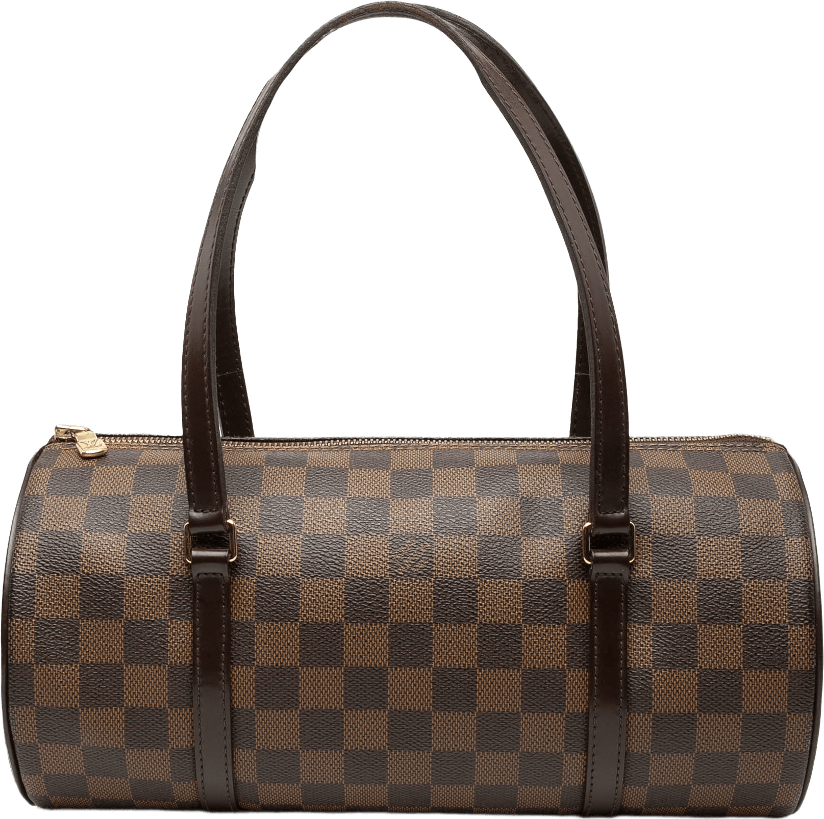Louis Vuitton Damier Ebene Papillon 30, från Luxclusif, i färgen brown.