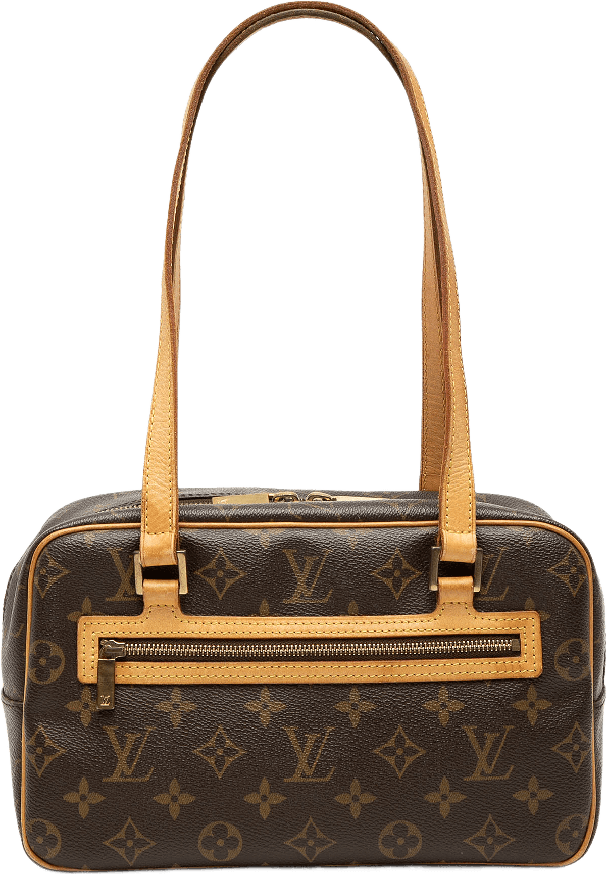 Louis Vuitton Monogram Cite Mm, från Luxclusif, i färgen brun.