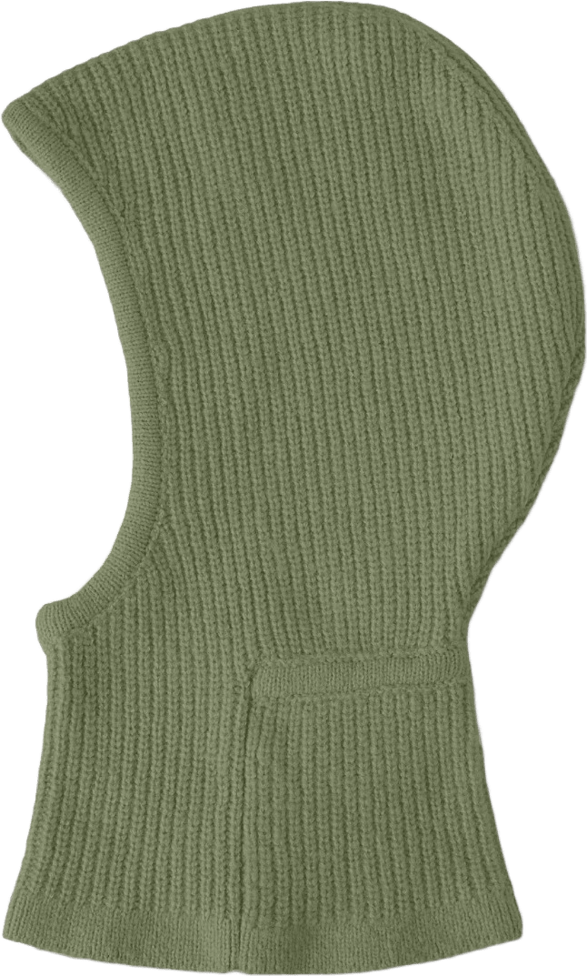 Balaclava - Vuxen, från BabyMocs, i färgen olive.