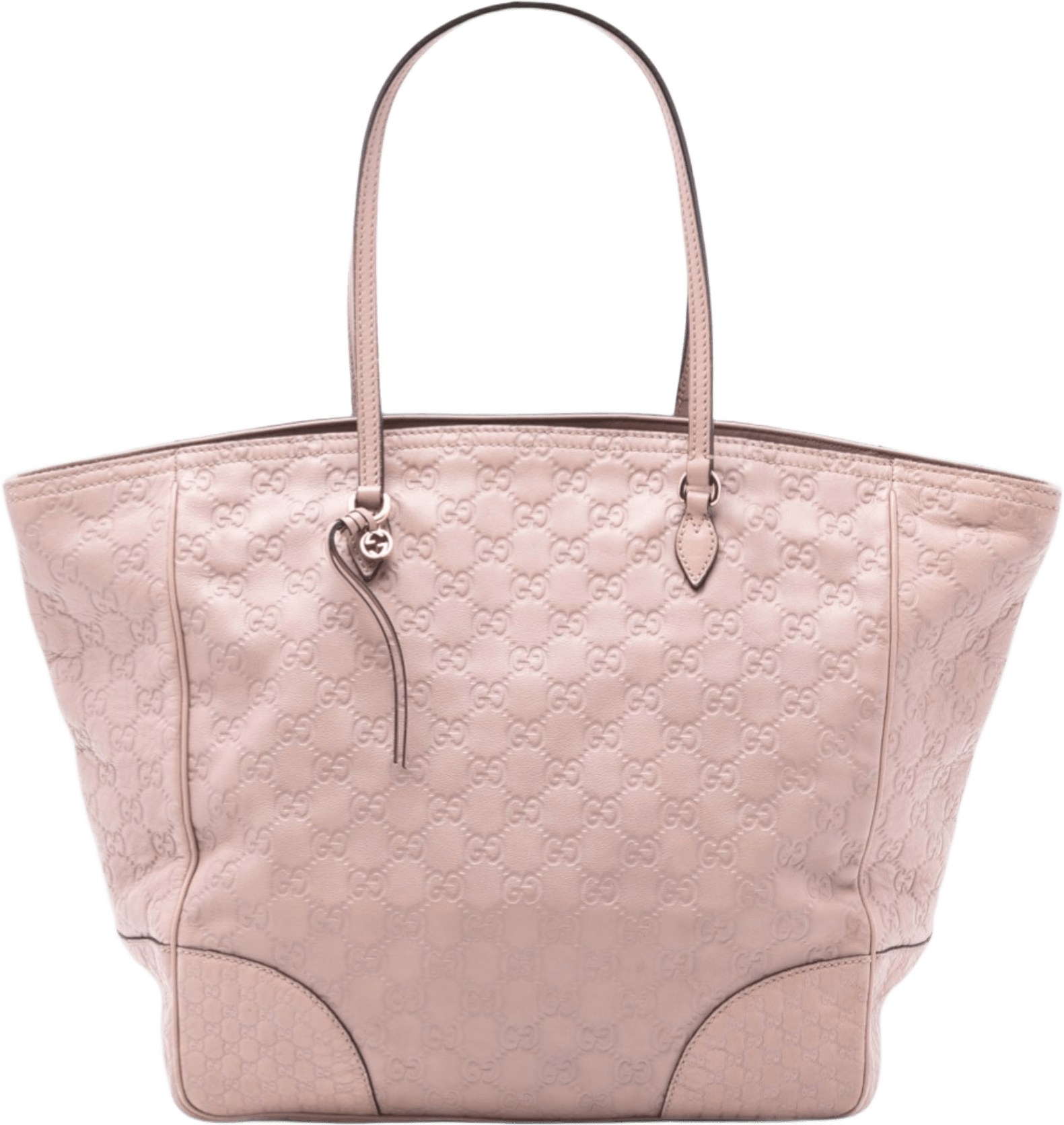 Gucci Guccissima Bree Tote, från Luxclusif, i färgen pink.