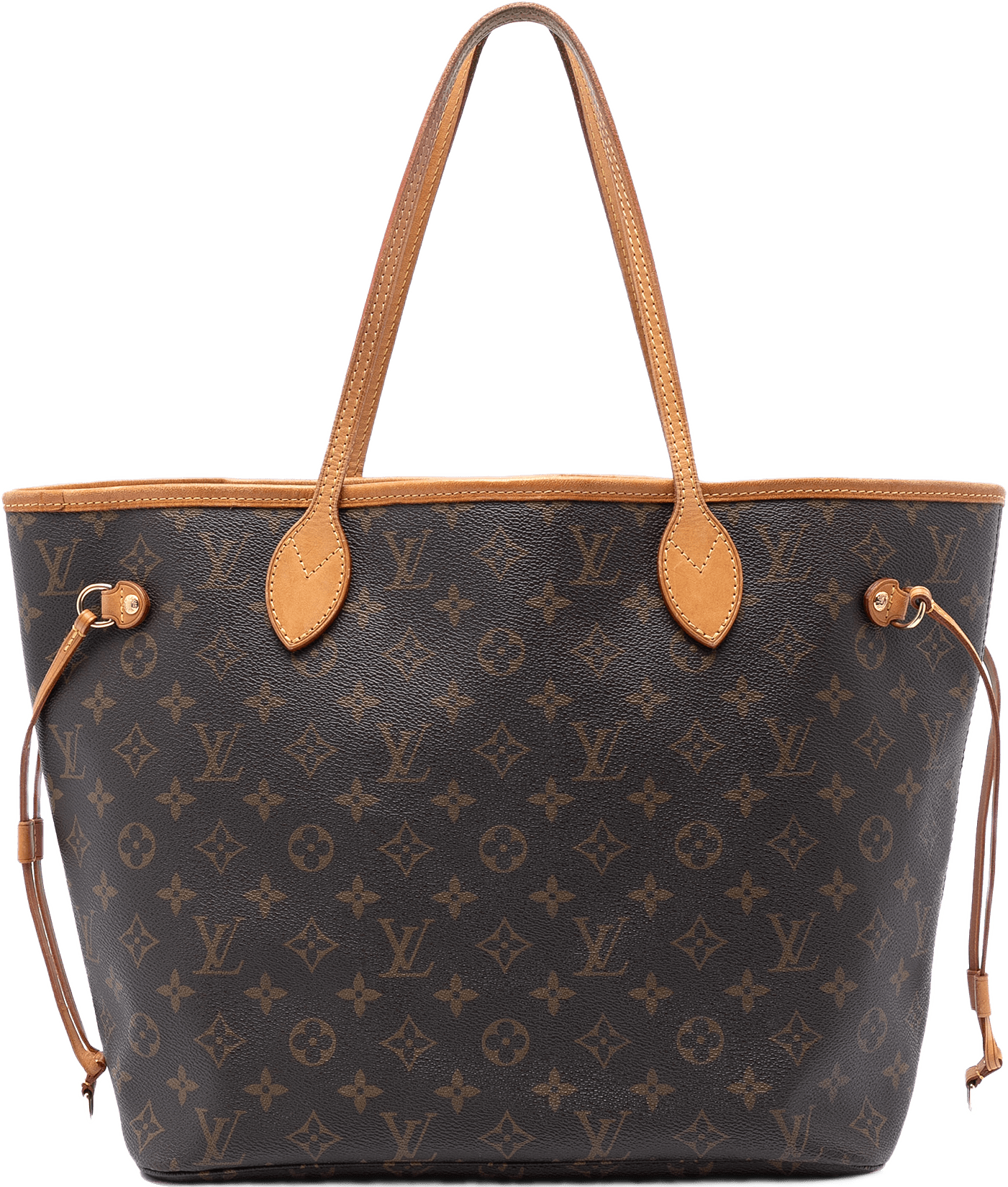Louis Vuitton Monogram Neverfull Mm, från Luxclusif, i färgen brown.
