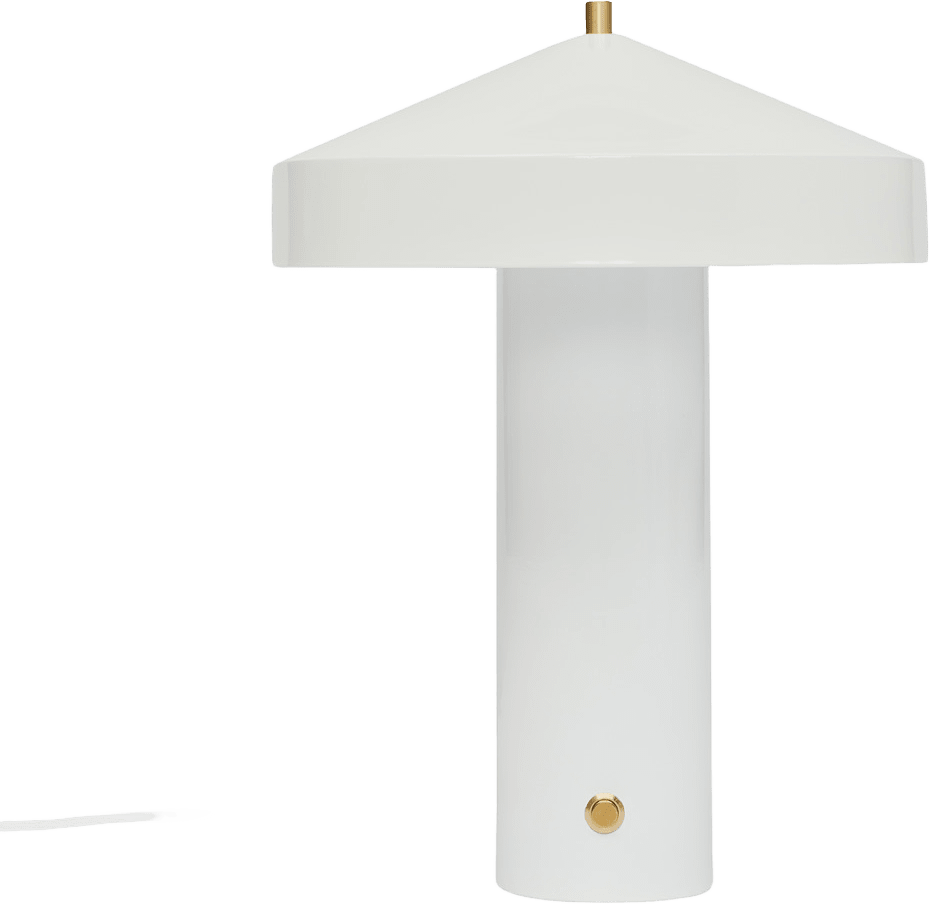 Hatto Table Lamp (eu), från OYOY Living, i färgen white.