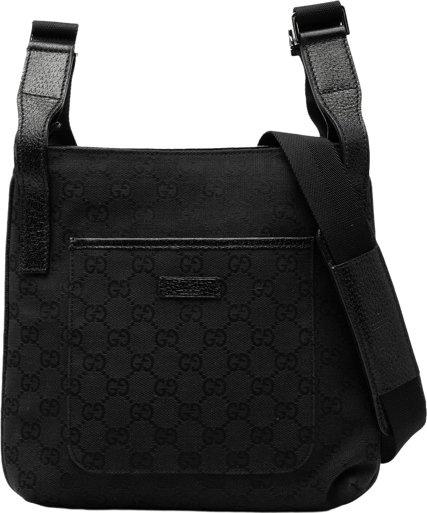 Gucci Gg Canvas Crossbody, från Luxclusif, i färgen black.