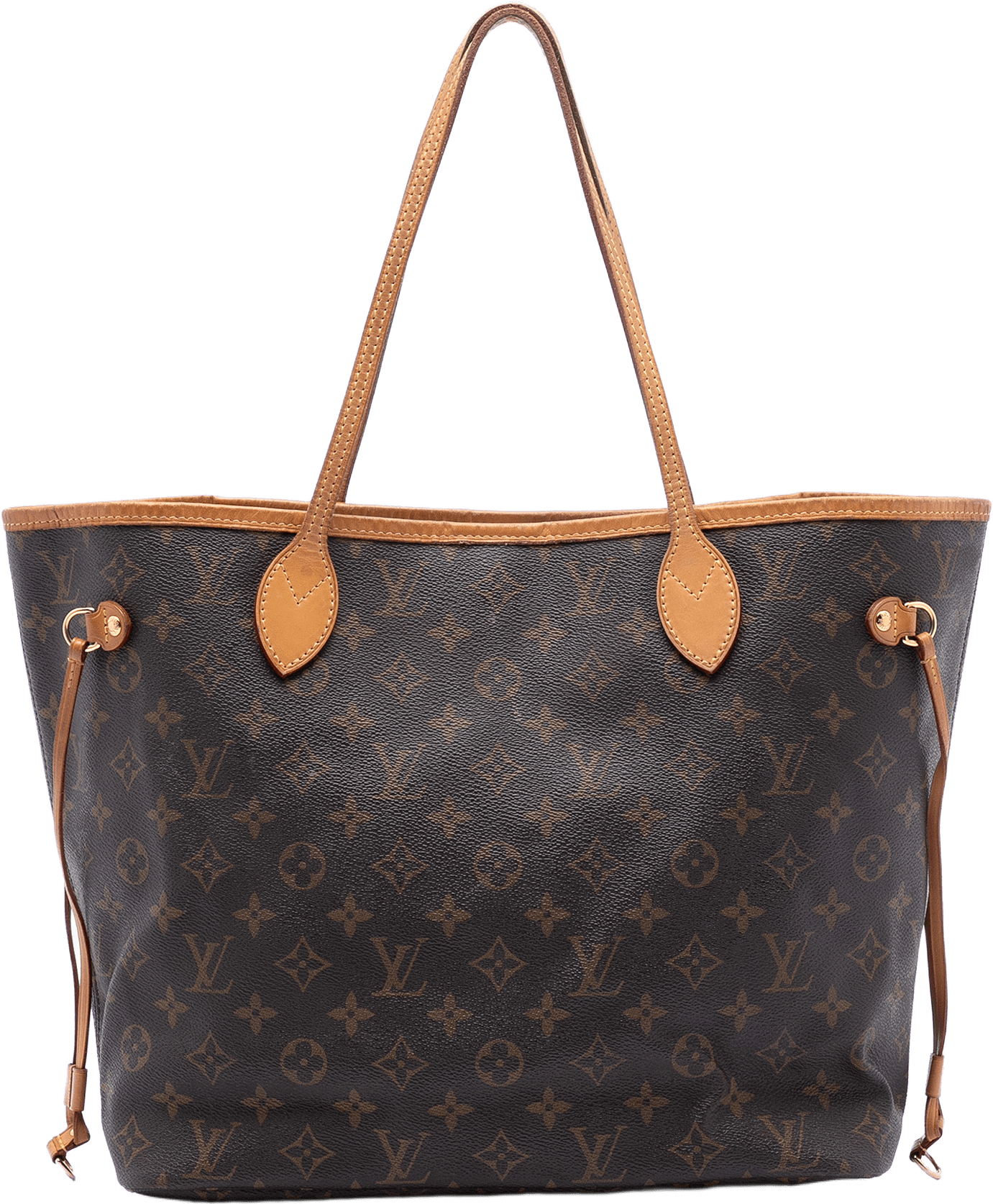 Louis Vuitton Monogram Neverfull Mm, från Luxclusif, i färgen brown.