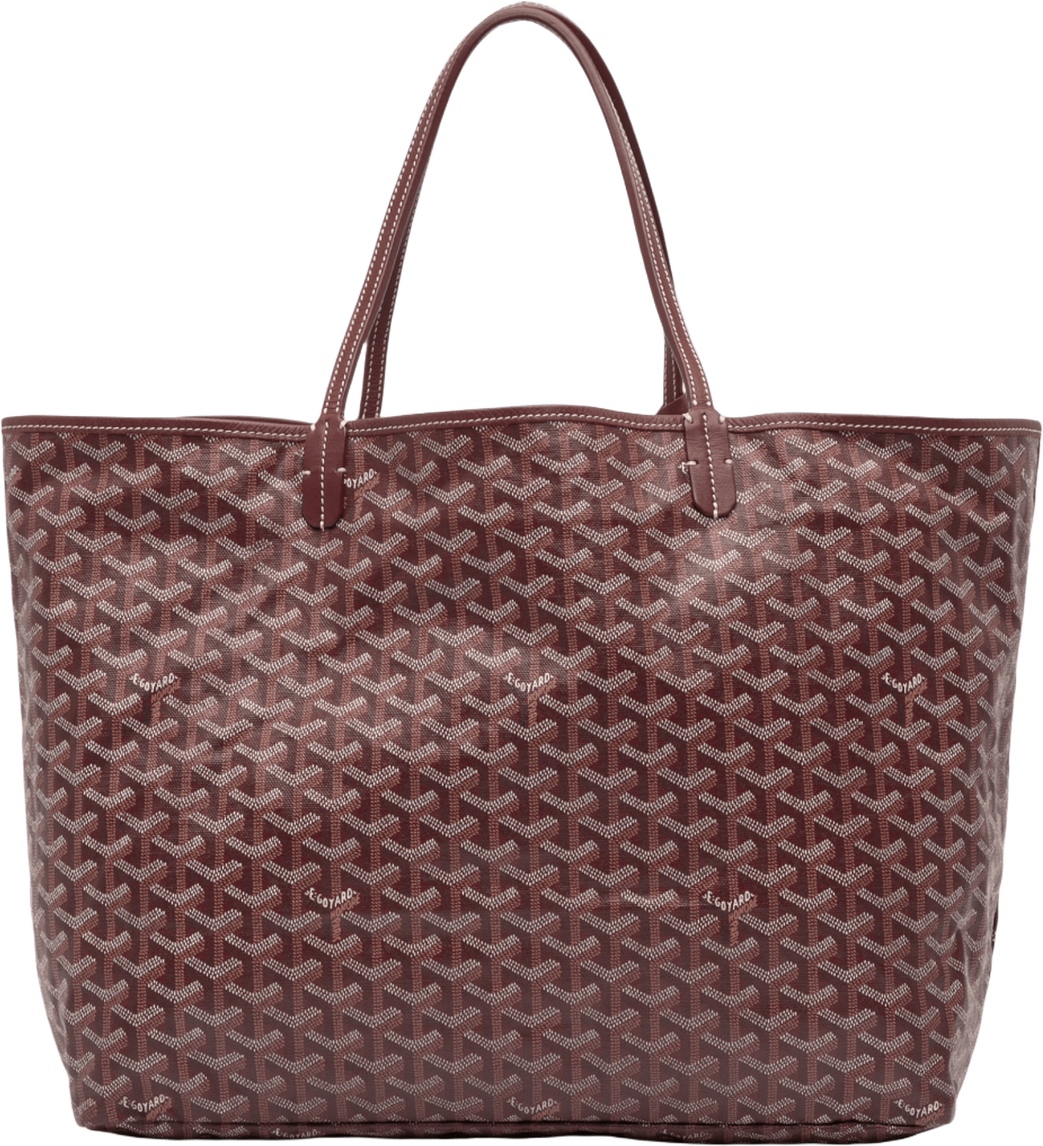 Goyard Goyardine Saint Louis Gm, från Luxclusif, i färgen burgundy.