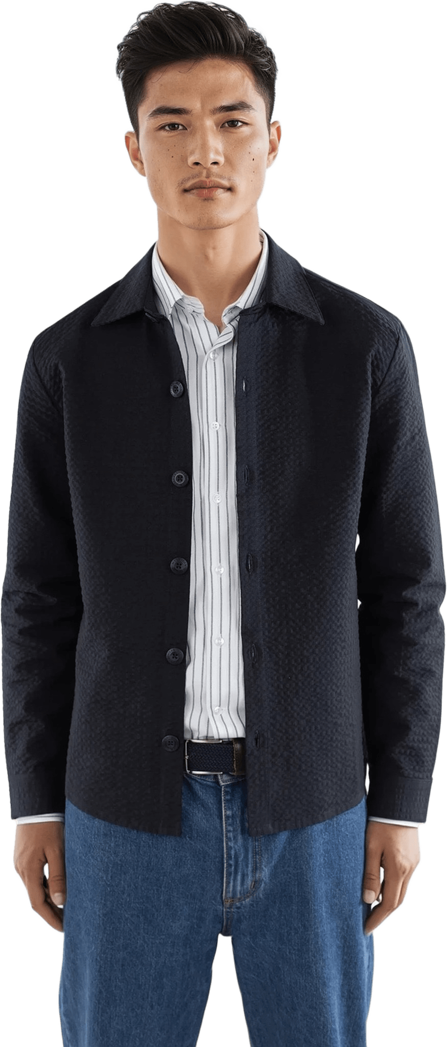 Dawson Seersucker Overshirt
