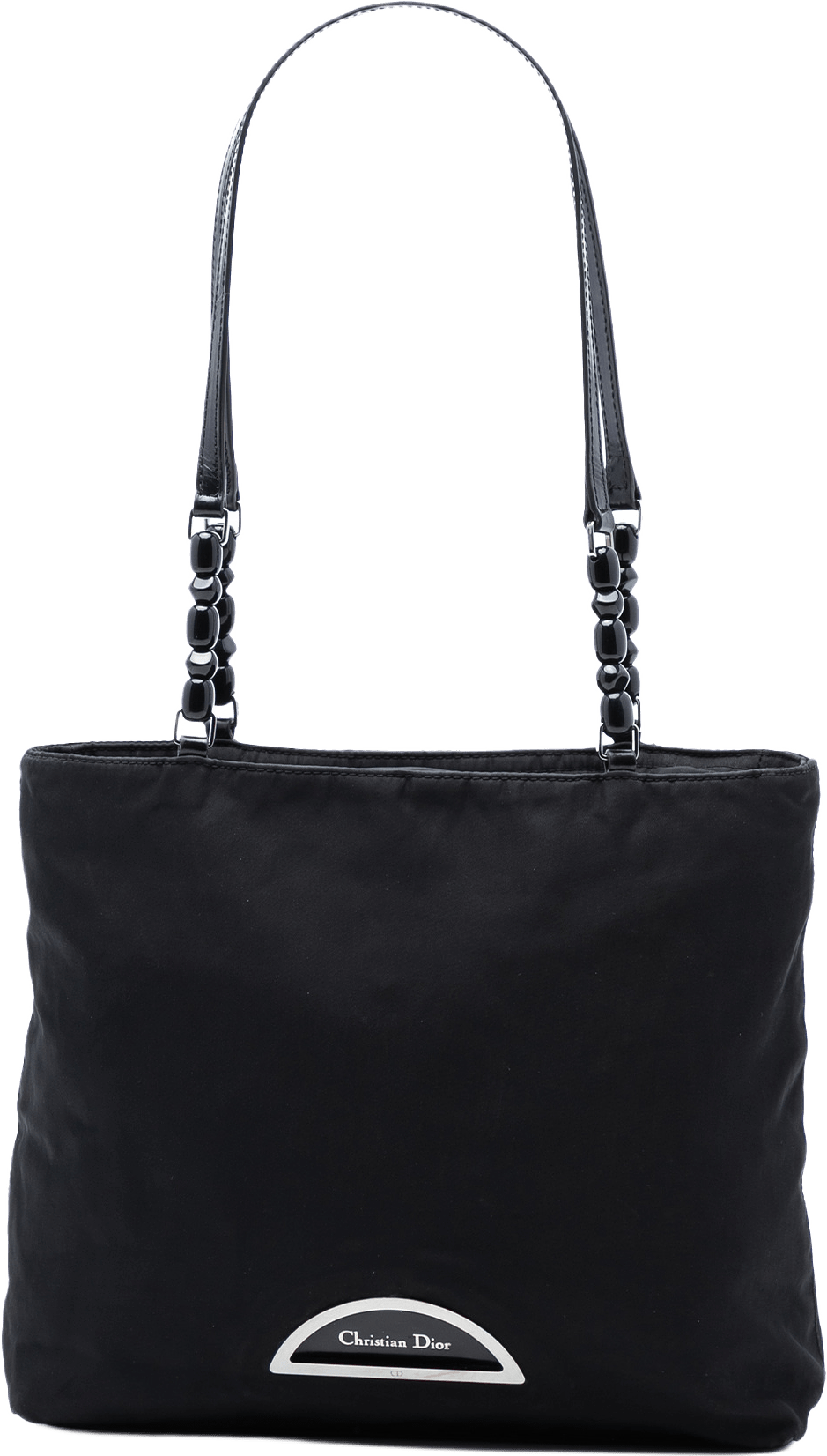Dior Nylon Malice Tote, från Luxclusif, i färgen black.
