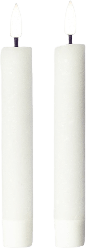 Luna Led Kronljus Vit 2 St, från Led Nordic, i färgen white.