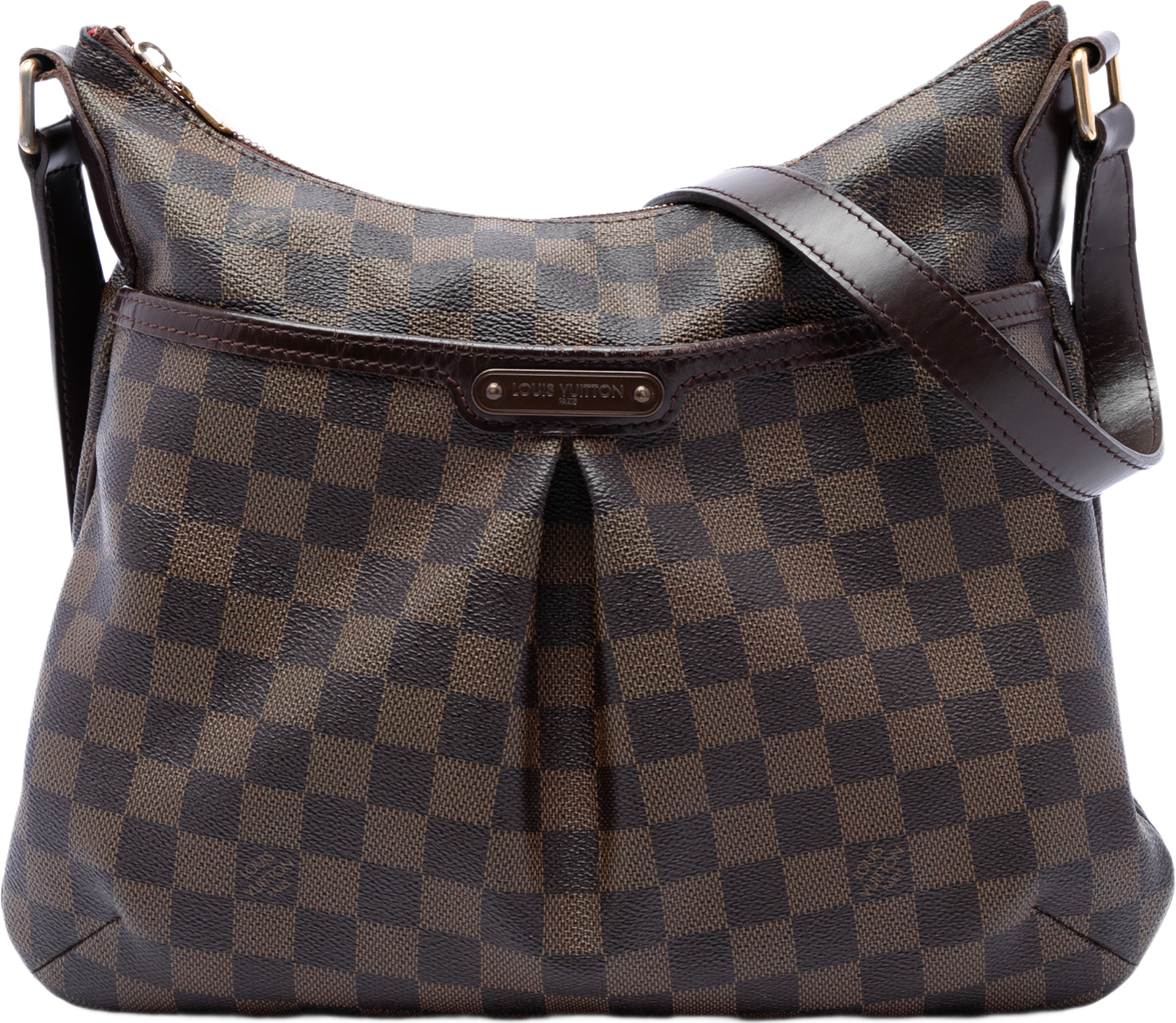 Louis Vuitton Damier Ebene Bloomsbury Pm, från Luxclusif, i färgen brun.