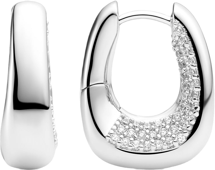 Örhängen Borsa, från Sif Jakobs Jewellery, i färgen silver.