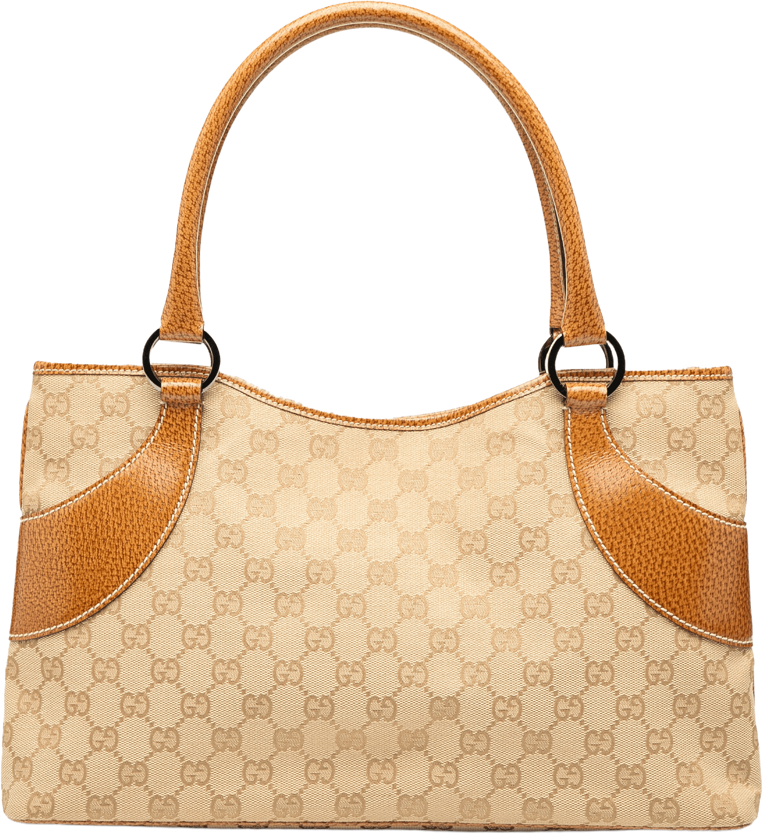 Gucci Gg Canvas Tote, från Luxclusif, i färgen beige.