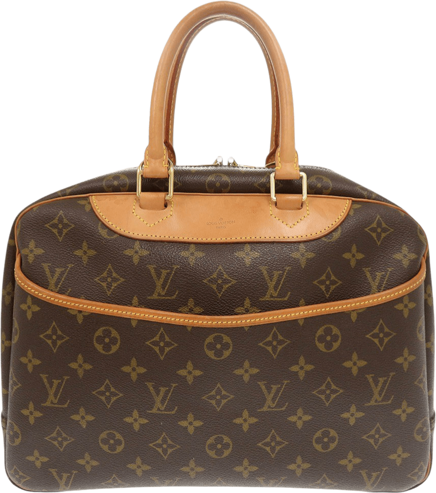 Louis Vuitton Monogram Deauville, från Luxclusif, i färgen brown.