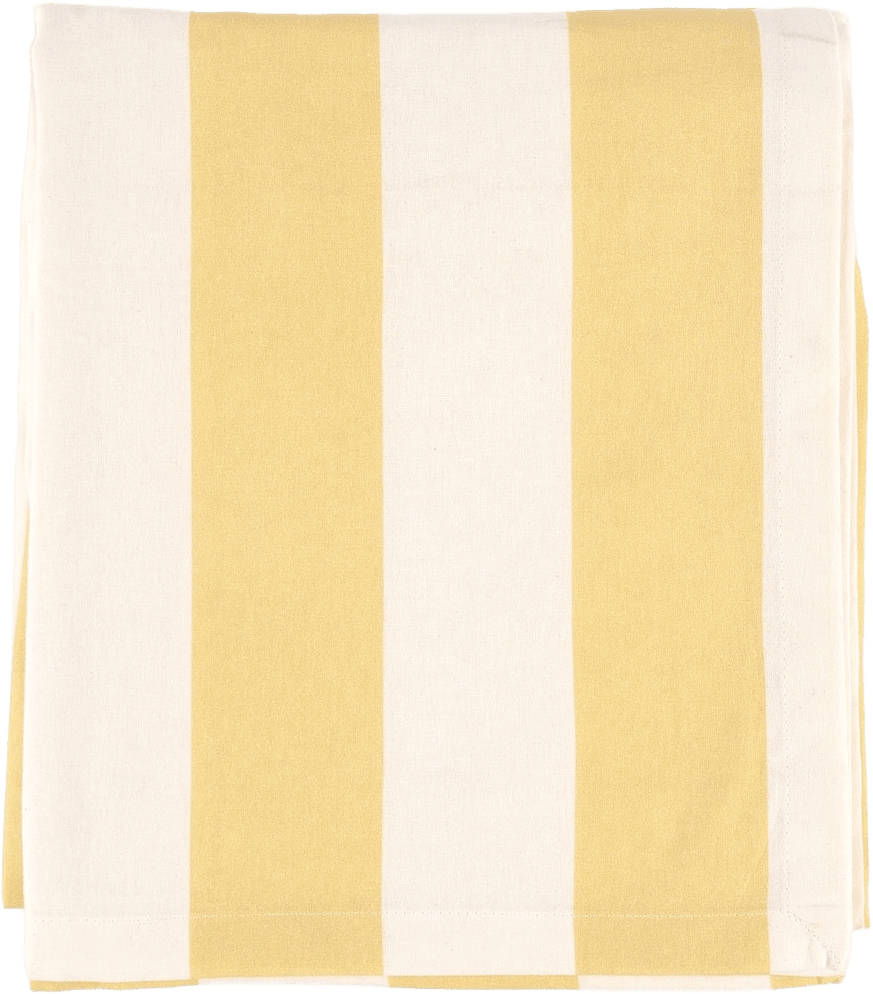 Breton Bordsduk - 150x250 Cm, från Pick A Poppy, i färgen yellow.