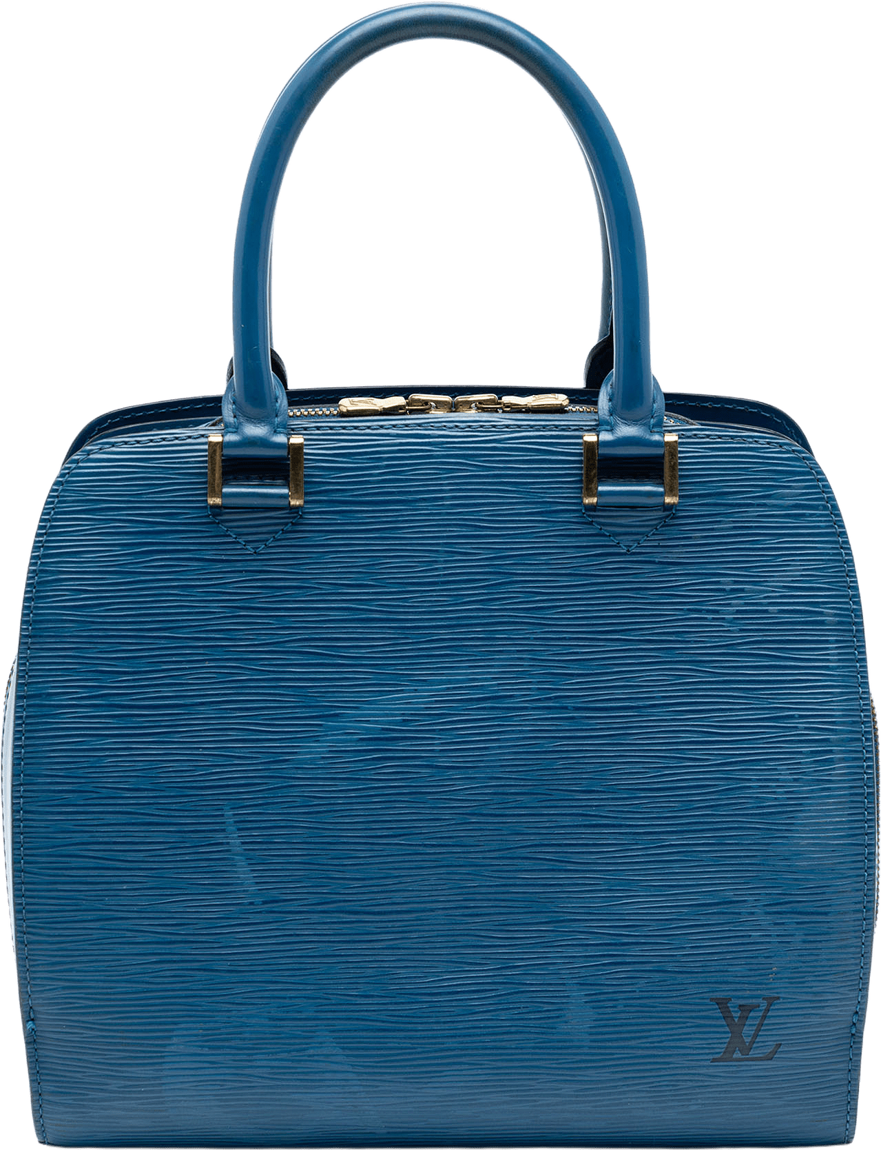 Louis Vuitton Epi Pont Neuf Pm, från Luxclusif, i färgen blue.