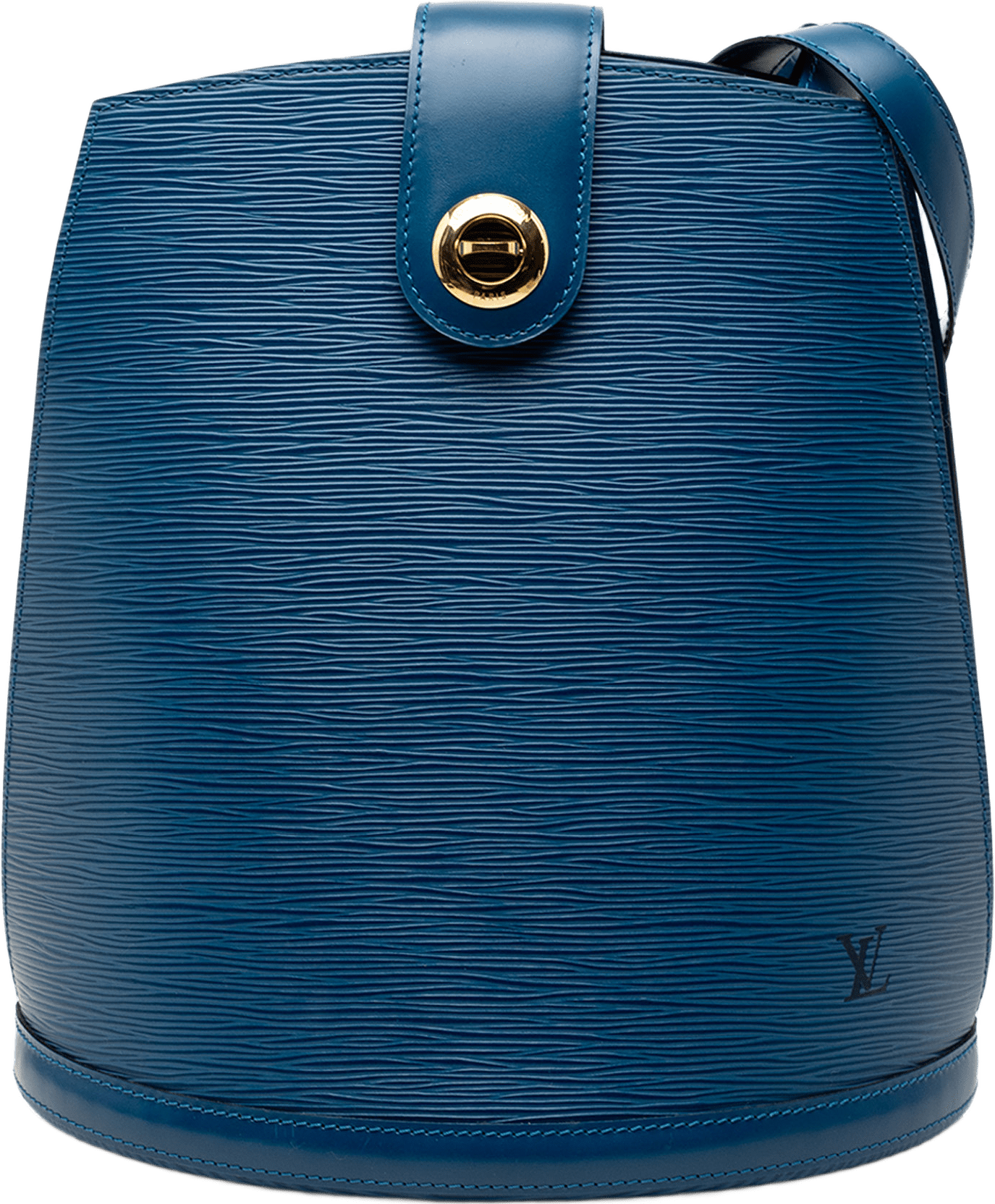 Louis Vuitton Epi Cluny, från Luxclusif, i färgen blå.