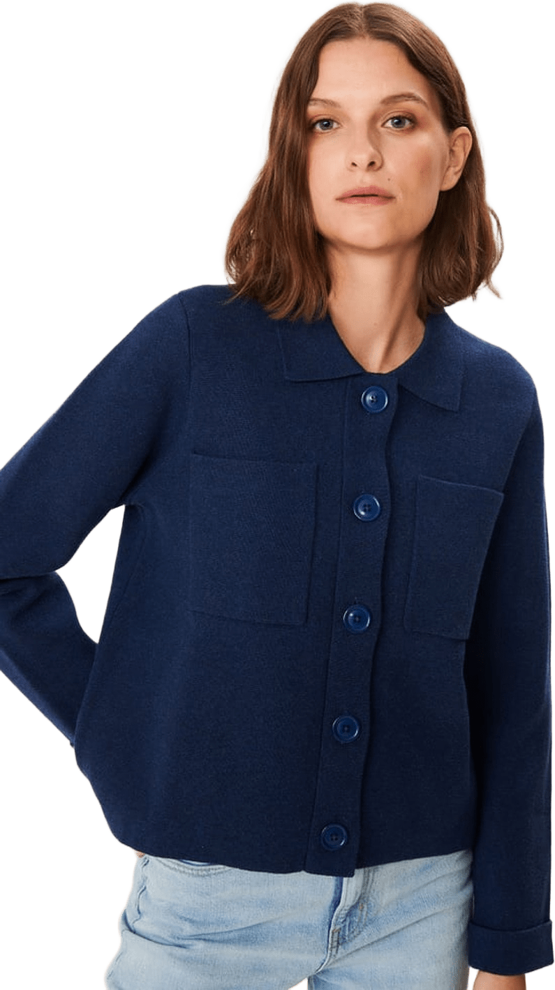 Alexis Cardigan, från Jumperfabriken, i färgen navy.