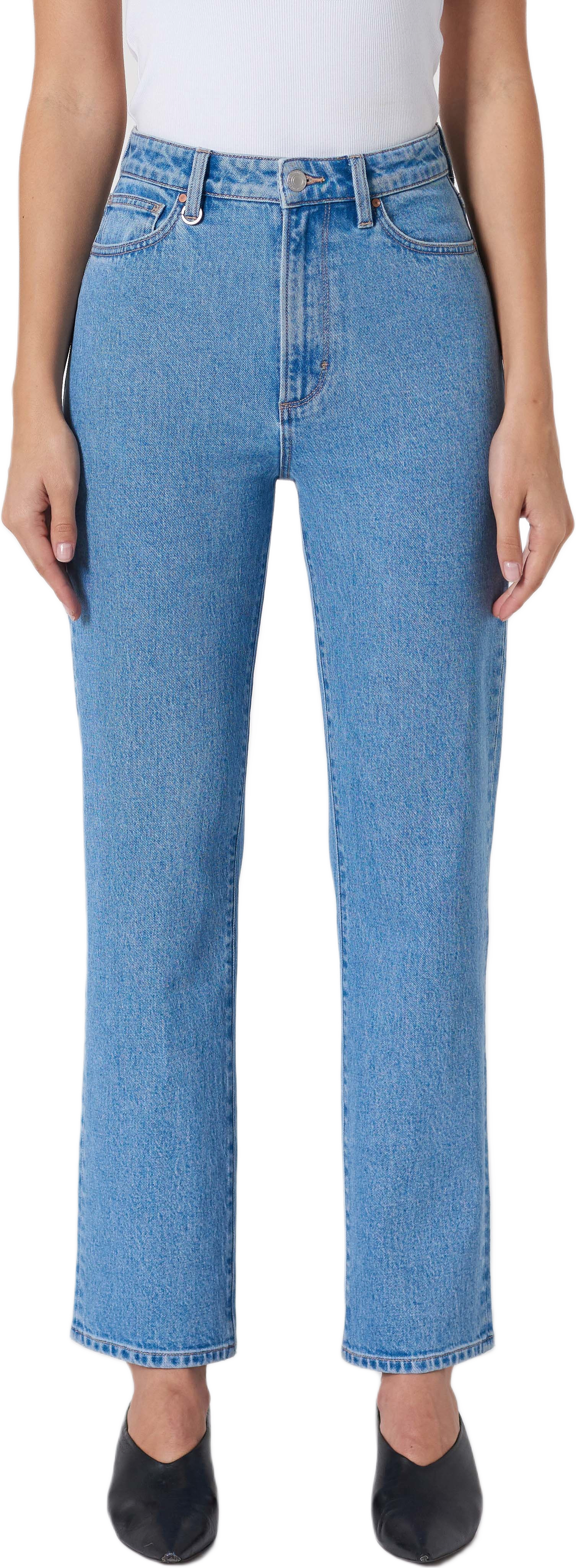 Nico Straight Ophelia Mid Vintage Indigo, från Neuw, i färgen blue.