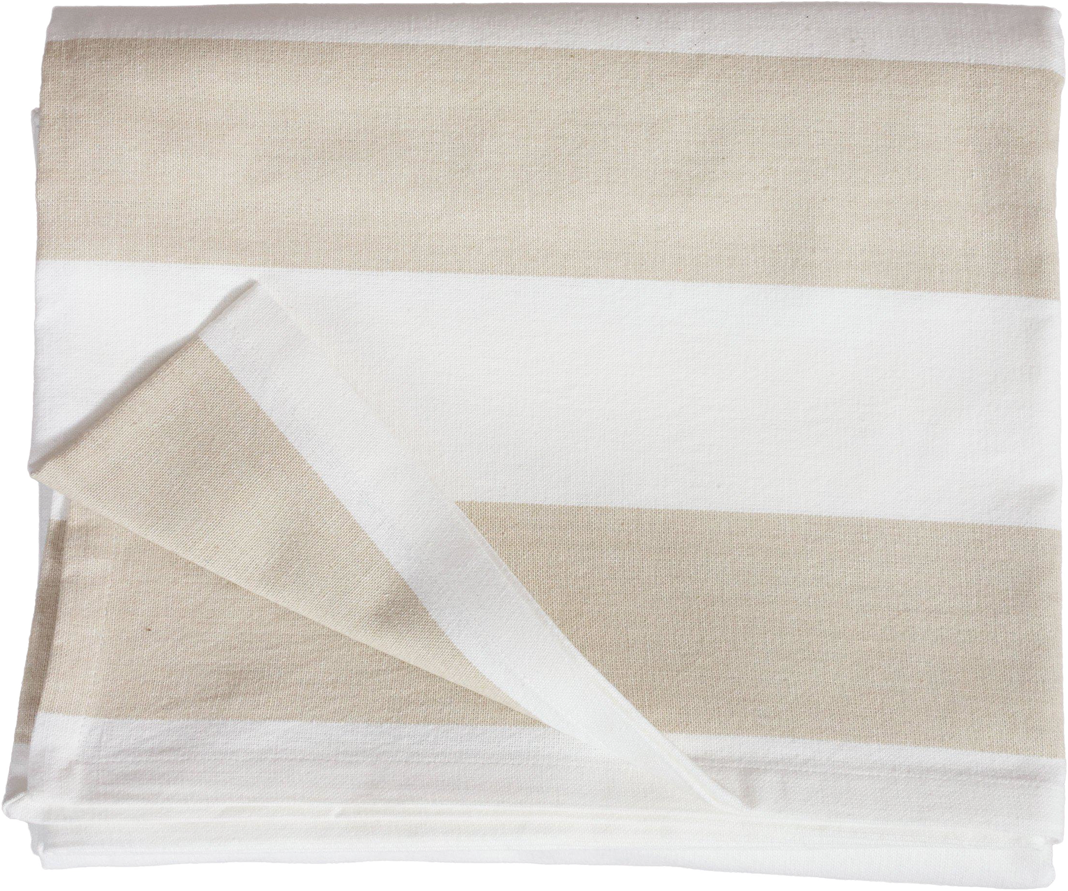 Louise Duk, från Svanefors, i färgen beige.