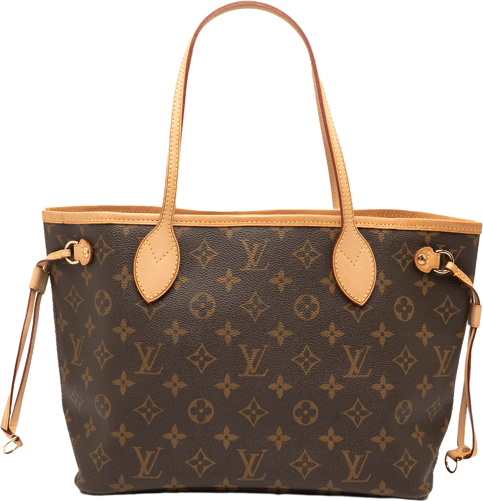 Louis Vuitton Monogram Neverfull Pm, från Luxclusif, i färgen brown.