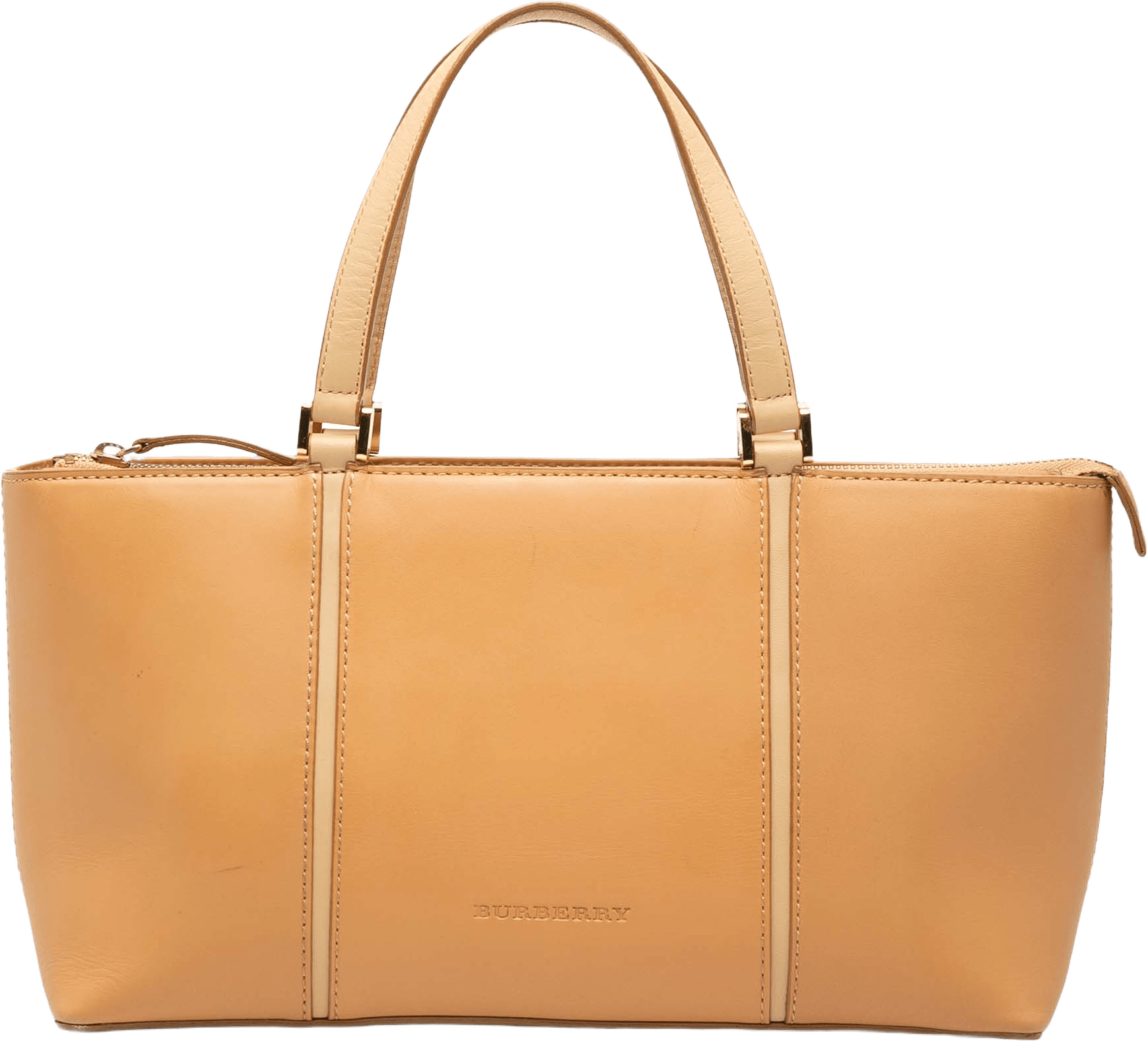 Burberry Leather Tote, från Luxclusif, i färgen caramel.
