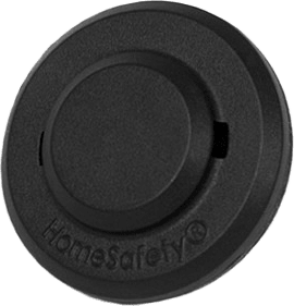 Tippskydd Safetyfoot Liam Homesafety, 4-pack, från HomeSafety, i färgen kolfibersvart.