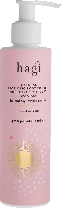 Natural Probiotic Moisturizing Body Yoghurt Bali Holiday, från Hagi.