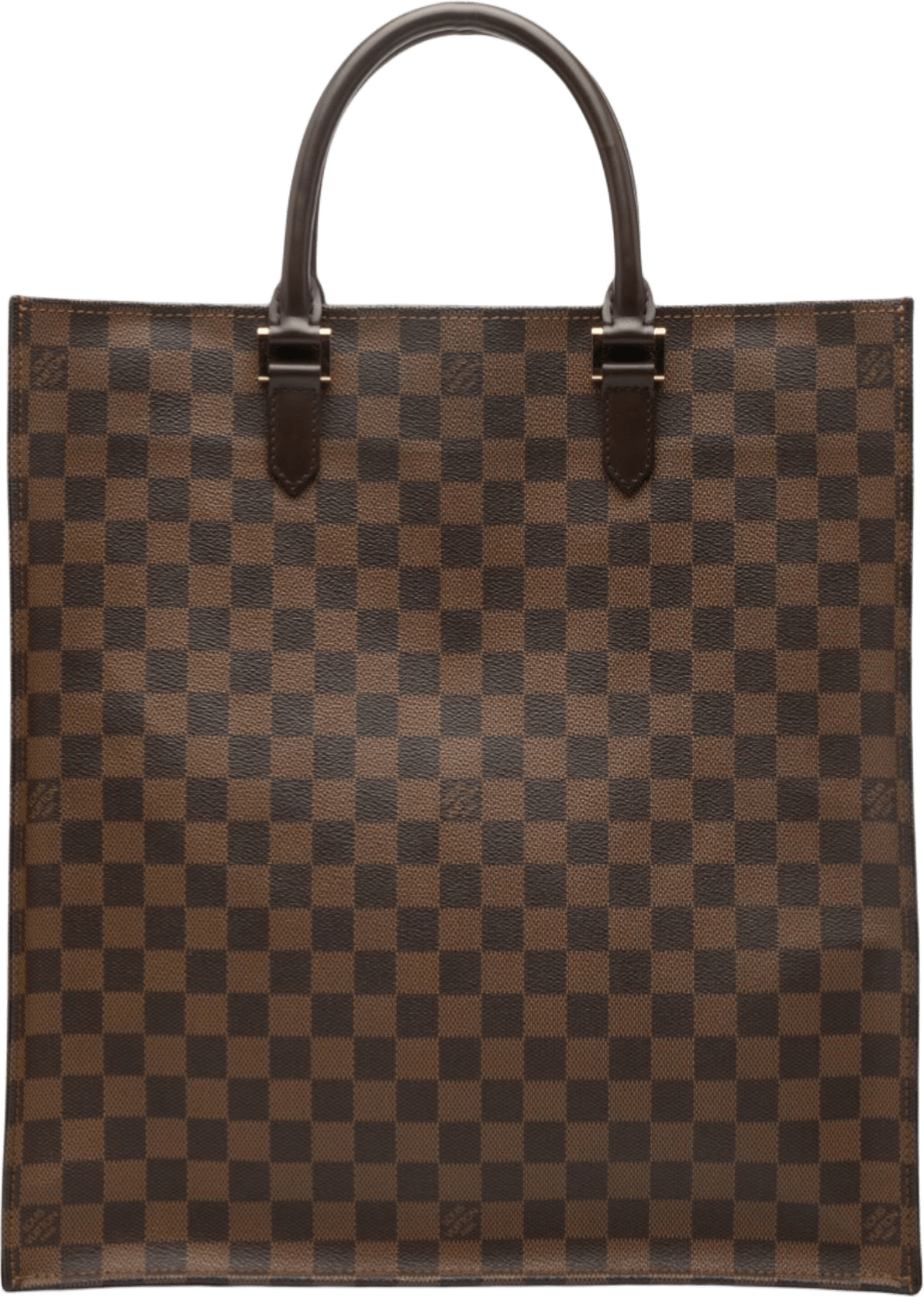 Louis Vuitton Damier Ebene Sac Plat, från Luxclusif, i färgen brown.