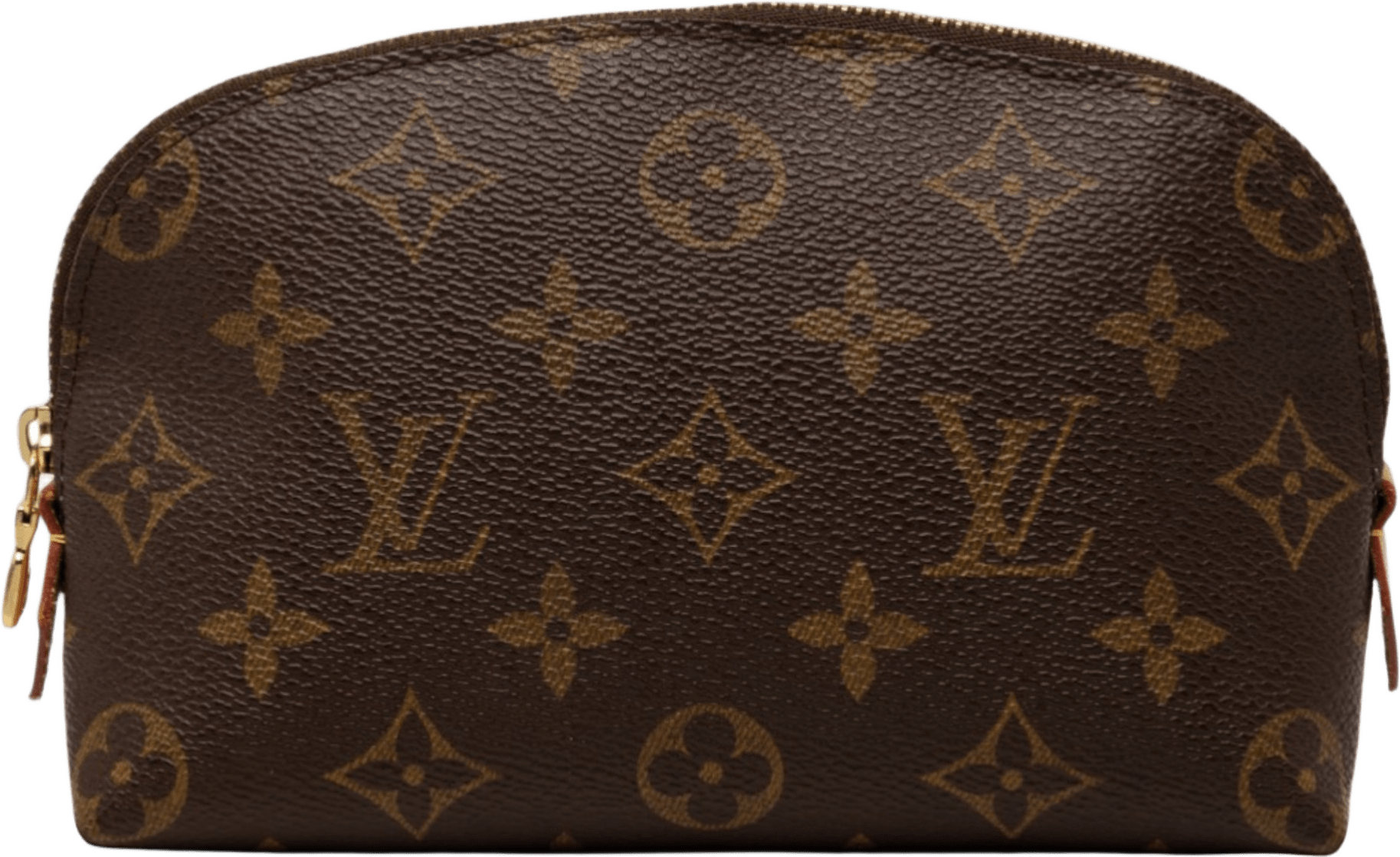 Louis Vuitton Monogram Cosmetic Pouch Pm, från Luxclusif, i färgen brown.
