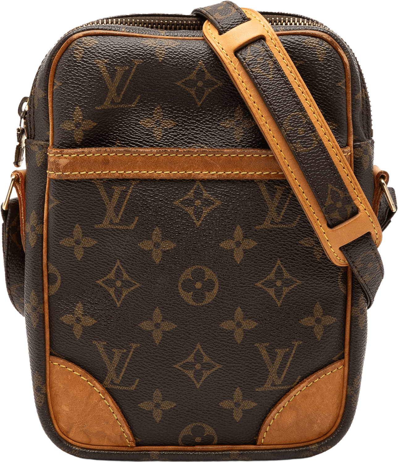 Louis Vuitton Monogram Danube, från Luxclusif, i färgen brown.