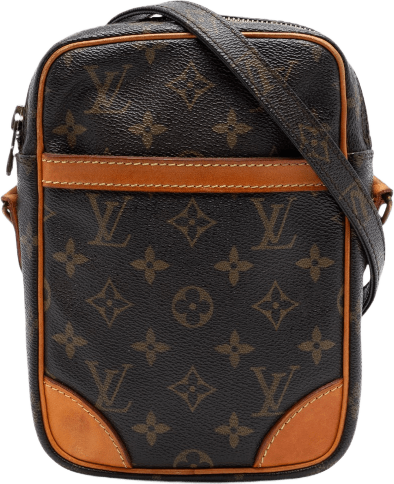 Louis Vuitton Monogram Danube, från Luxclusif, i färgen brown.