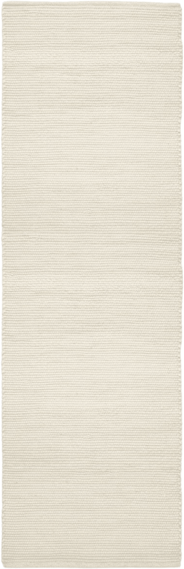 Gångmatta Merino 80x200cm, från Classic Collection, i färgen vit.