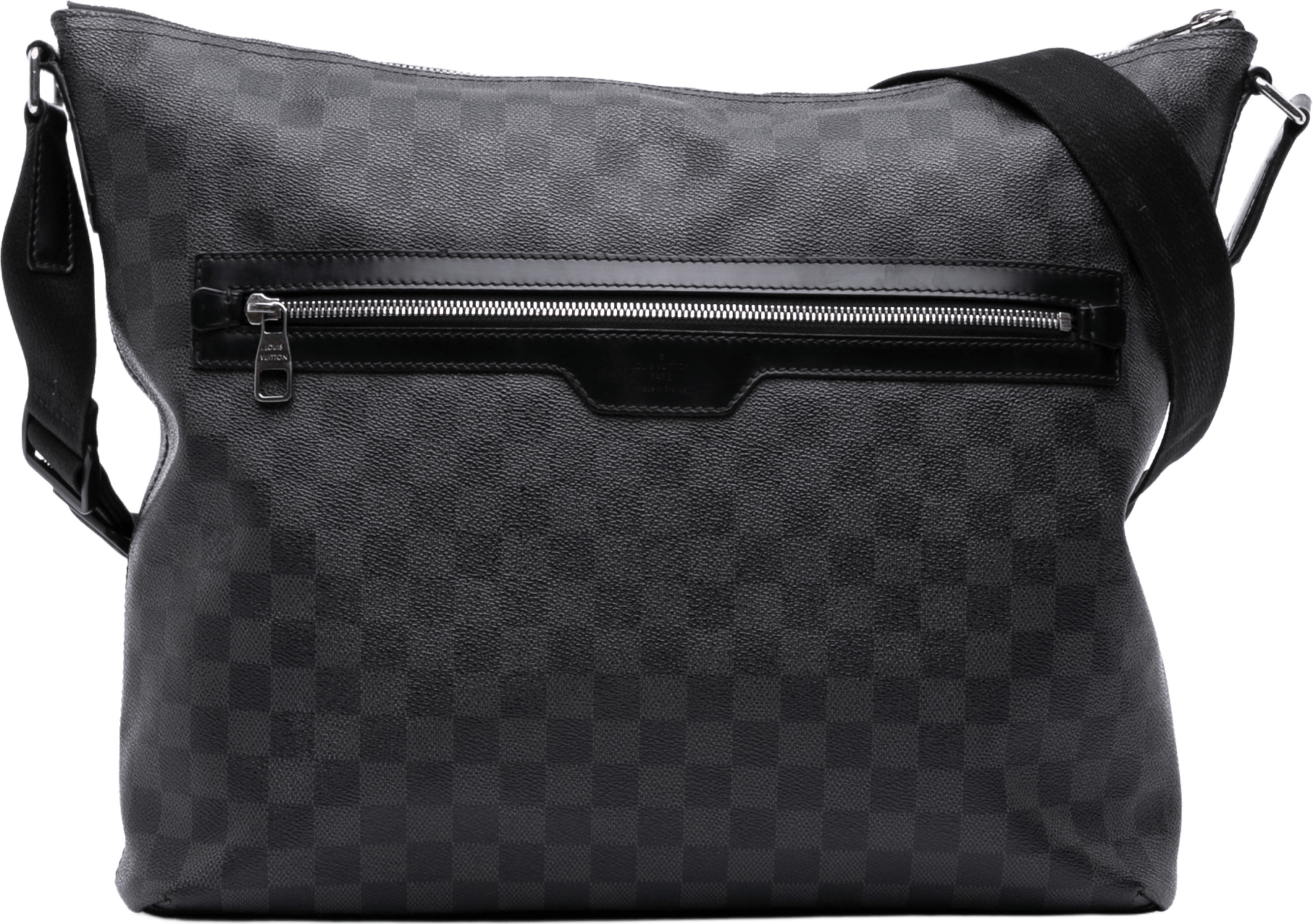 Louis Vuitton Damier Graphite Mick Mm, från Luxclusif, i färgen black.
