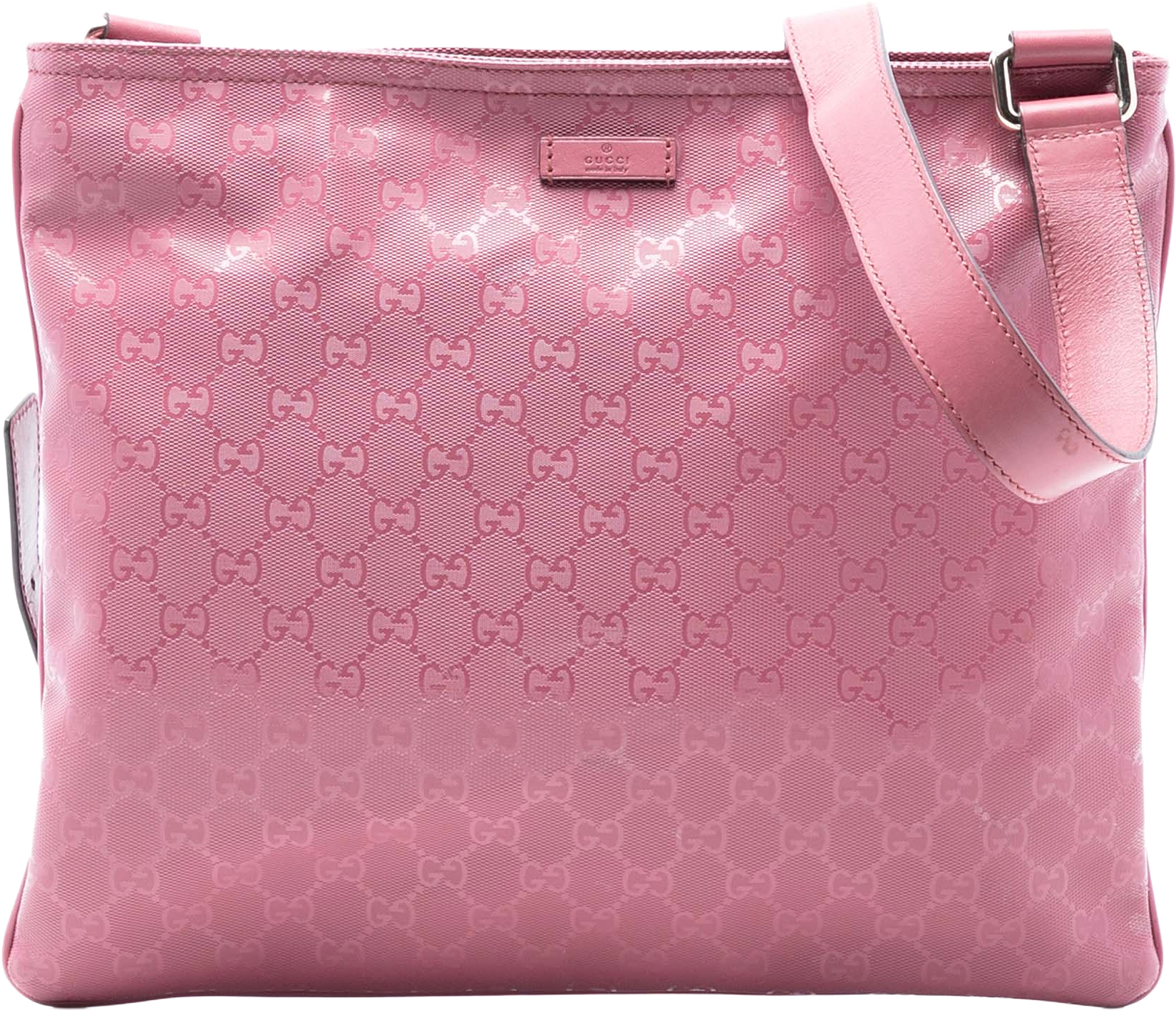 Gucci Gg Imprime Crossbody, från Luxclusif, i färgen pink.