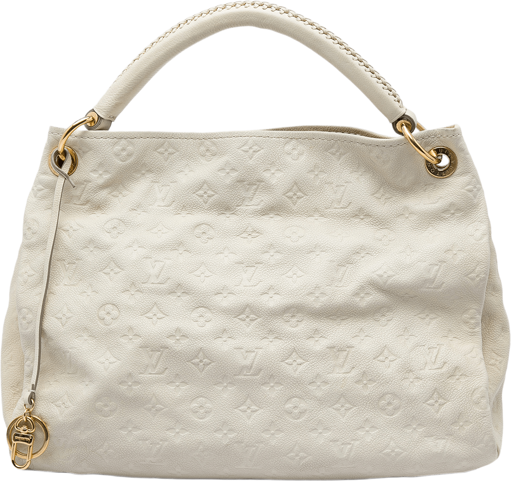 Louis Vuitton Monogram Empreinte Artsy Mm, från Luxclusif, i färgen vit.