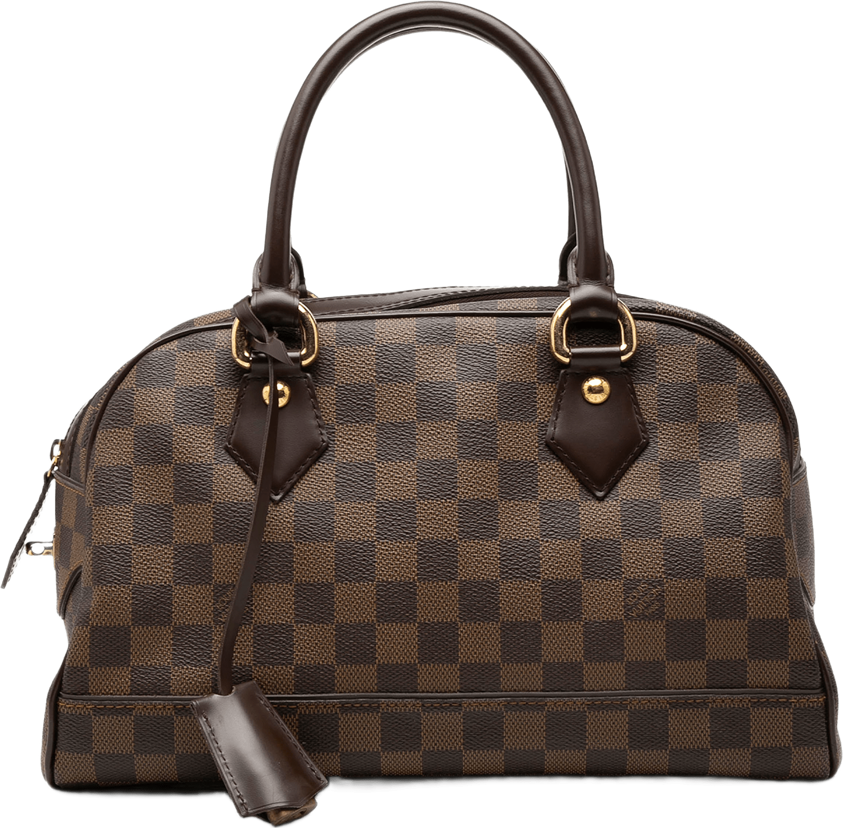 Louis Vuitton Damier Ebene Duomo, från Luxclusif, i färgen brun.