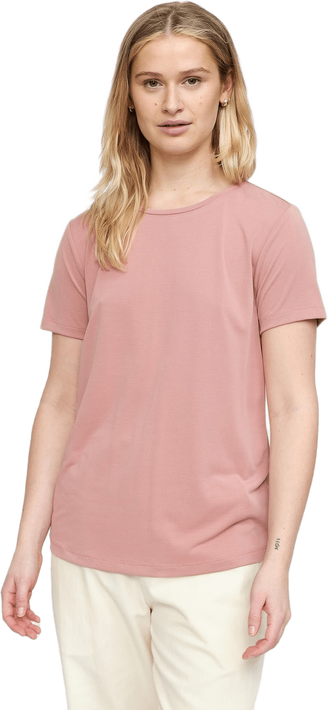 Srella T-shirt - Ash Rose