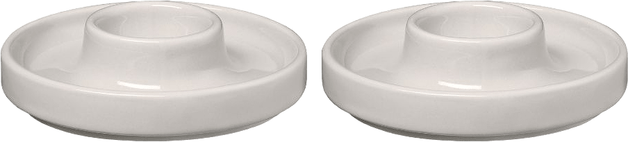 Pilar Äggkoppar 2-pack 10,5cm Moonbeam, från Blomus.