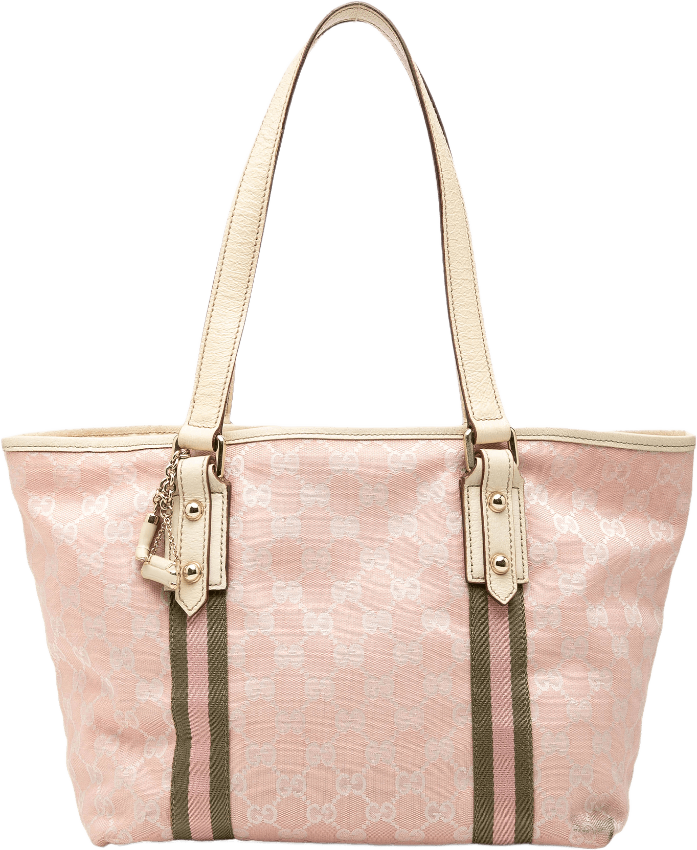 Gucci Gg Canvas Jolicoeur Tote, från Luxclusif, i färgen pink.