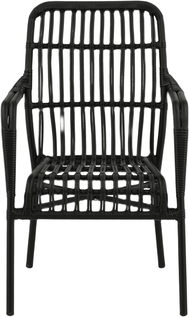 Rizal Loungestol, från Venture Home, i färgen svart.