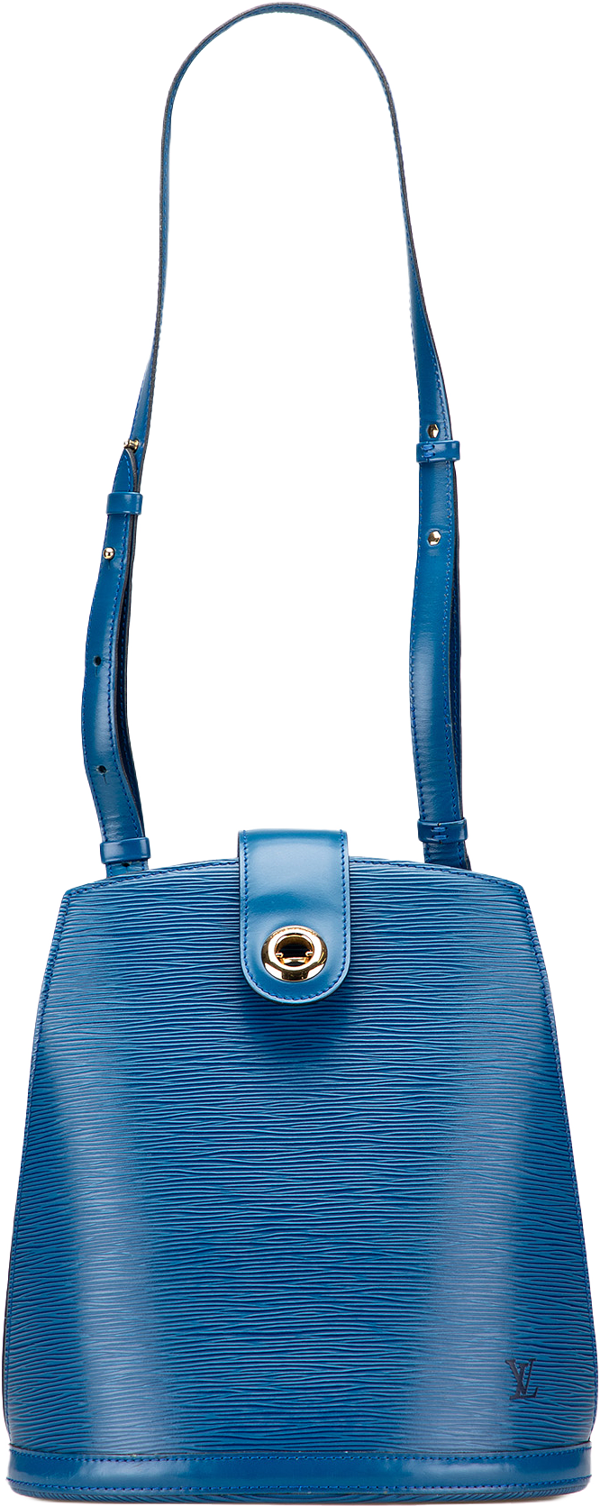 Louis Vuitton Epi Cluny, från Luxclusif, i färgen blue.