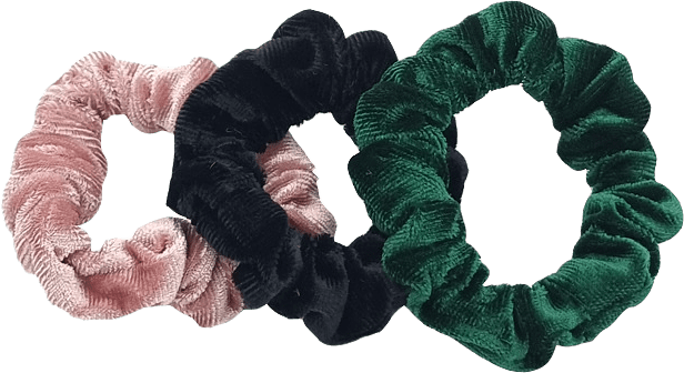 3 Pack Mini Sammets-scrunchies