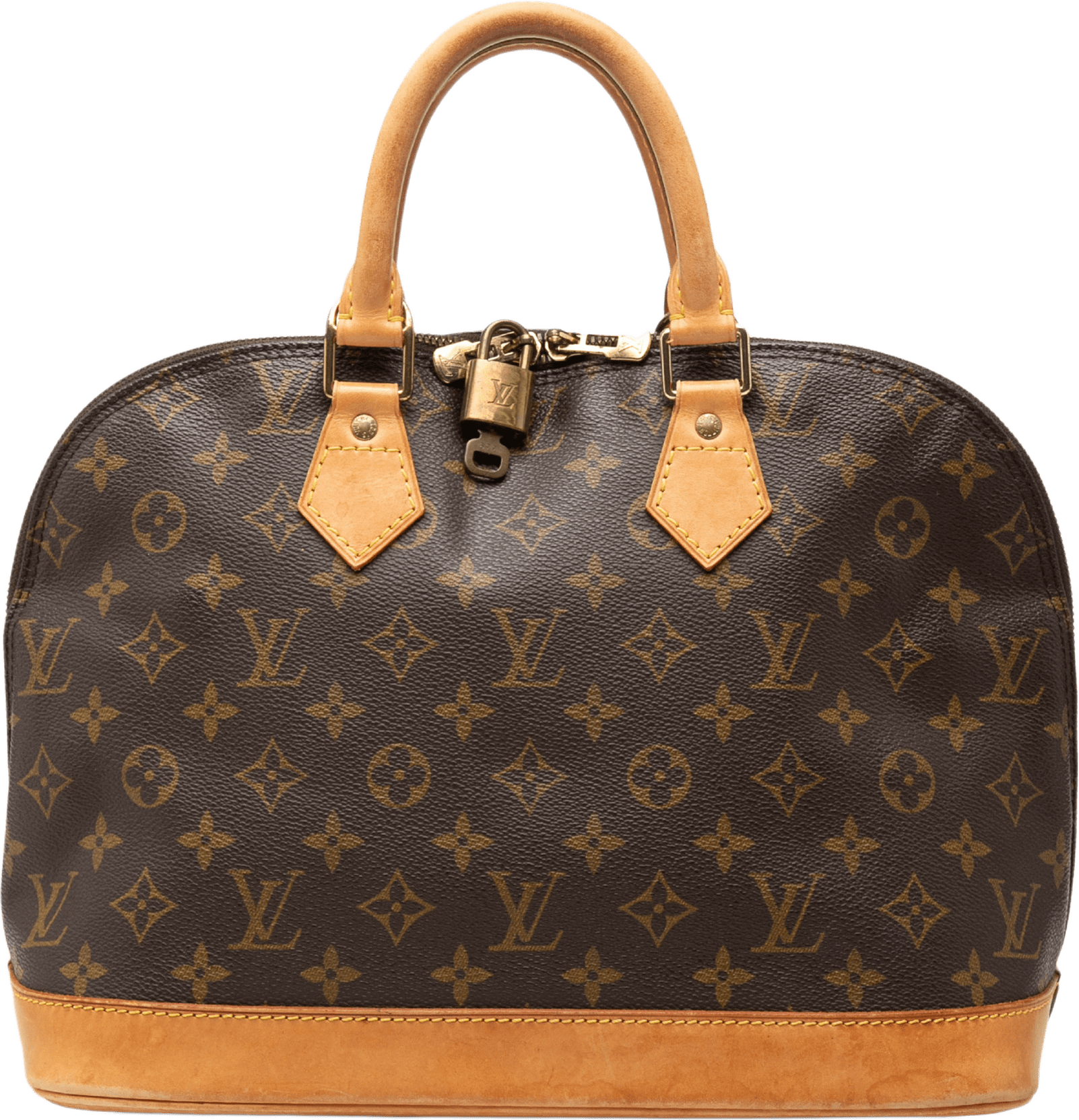Louis Vuitton Monogram Alma Pm, från Luxclusif, i färgen brun.