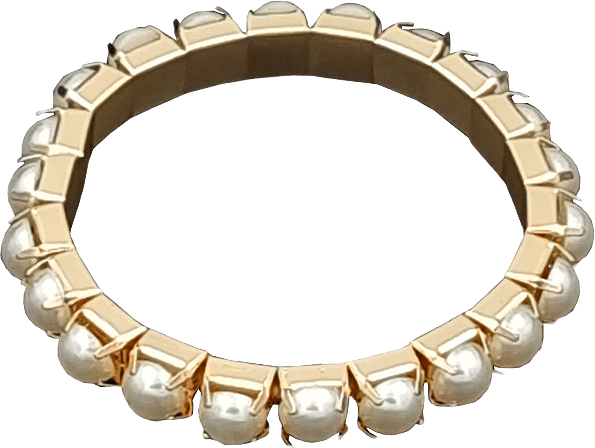 Elastiskt Armband Med Pärlor