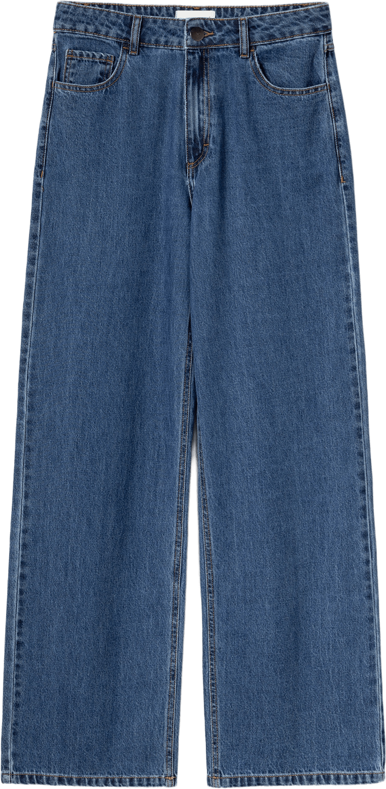 N-katy Mw Jeans - Blue Wash, från Noella, i färgen blue wash.