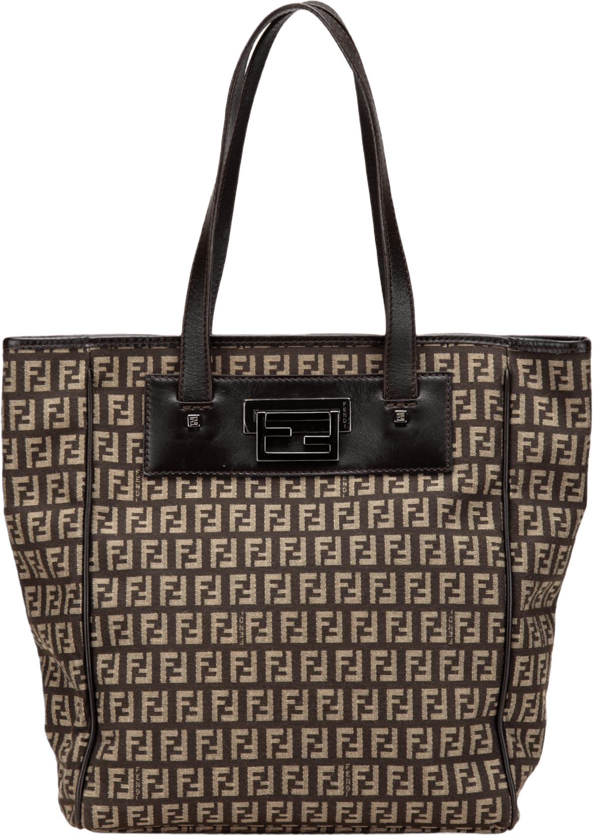 Fendi Zucchino Canvas Tote