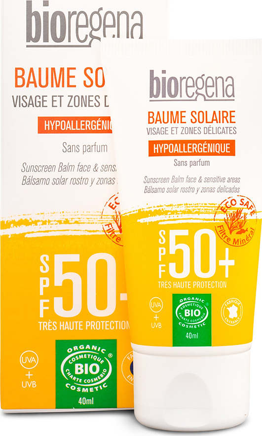 Sunscreen Balm Spf50+ Face, från Bioregena Sun Care.