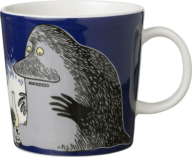 Muminmugg 30 cl, från Arabia, i färgen Mårran.