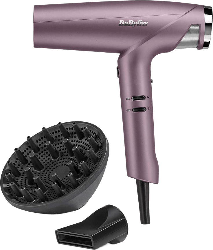 Futura Dryer D6051DE, från Babyliss, i färgen Dusty Lavendar.