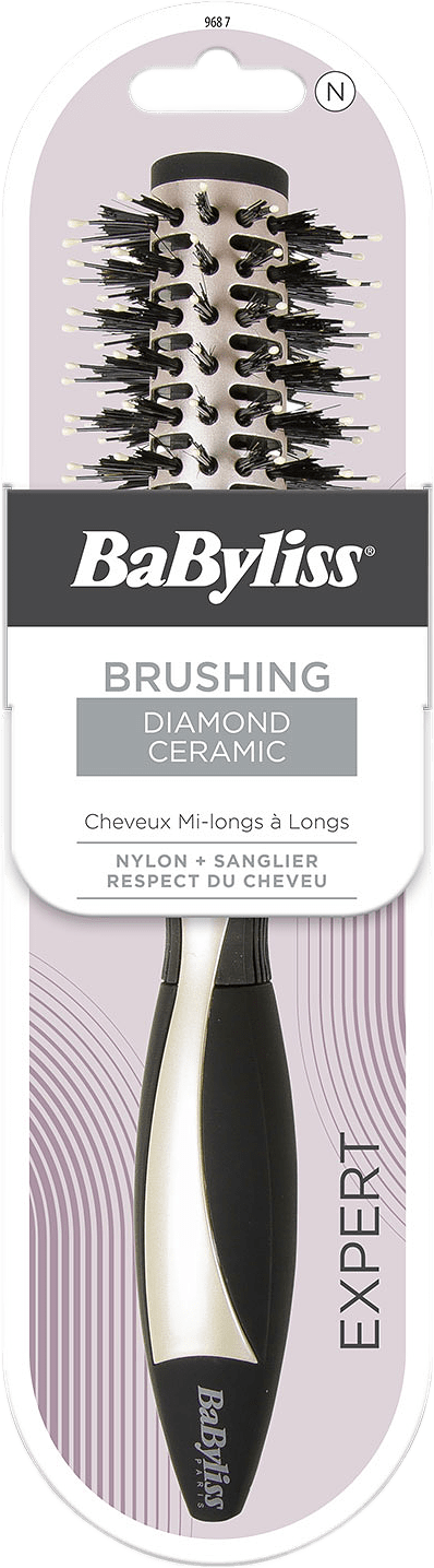 BaByliss Keramisk Vildsvinfönborste, från Babyliss Paris.